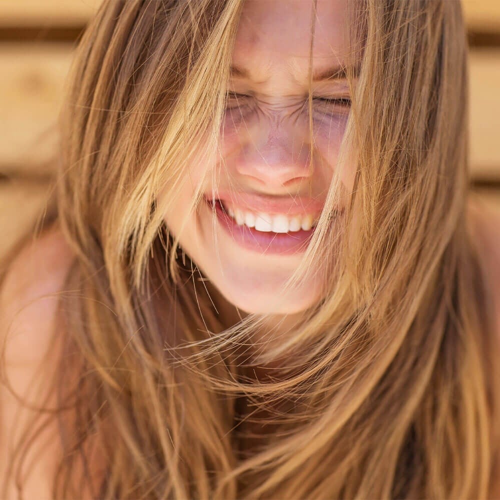 Smiling Adult Woman